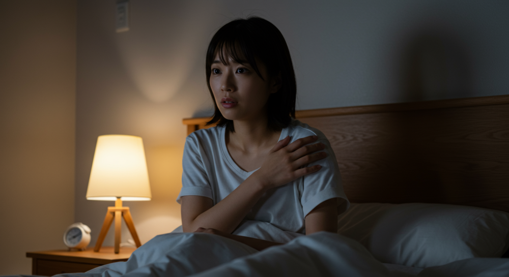 寝てる時に誰かに触られる感覚、もしかして私だけ？