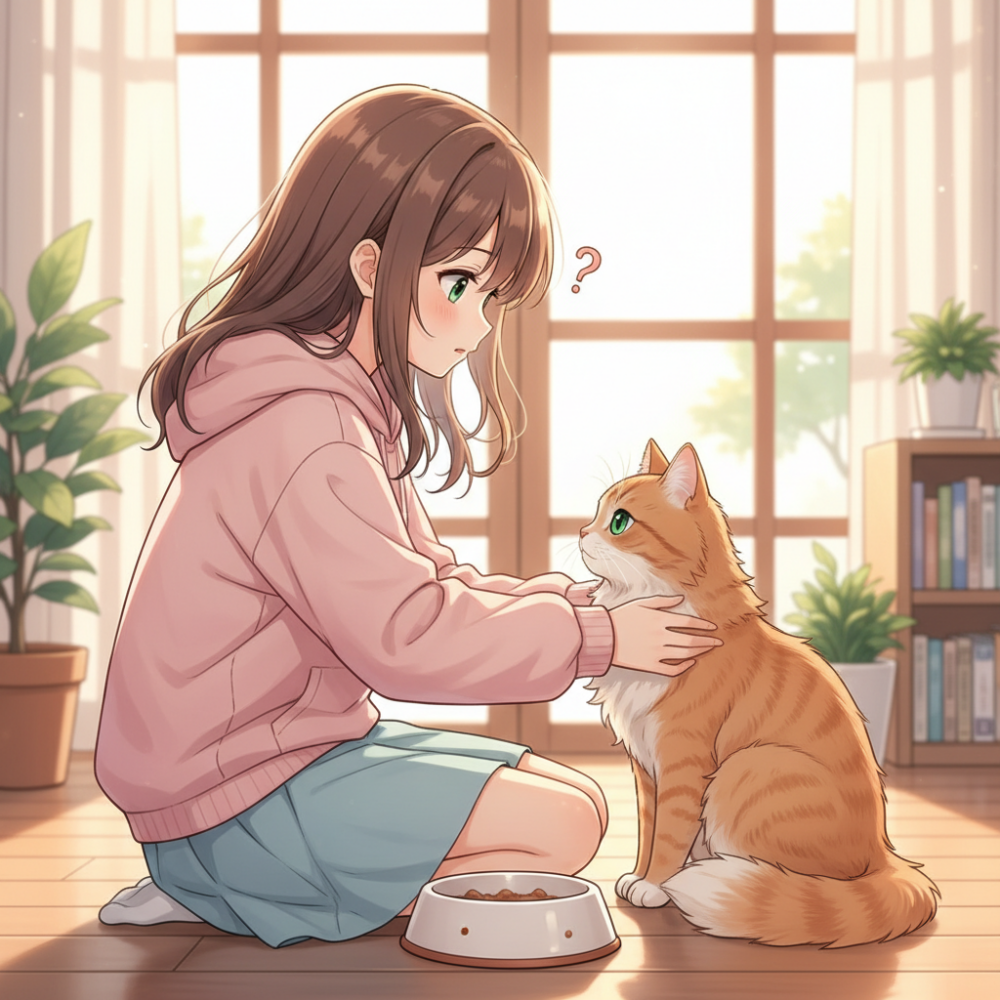 まずは確認！猫がガン見するスピリチュアル以外の理由