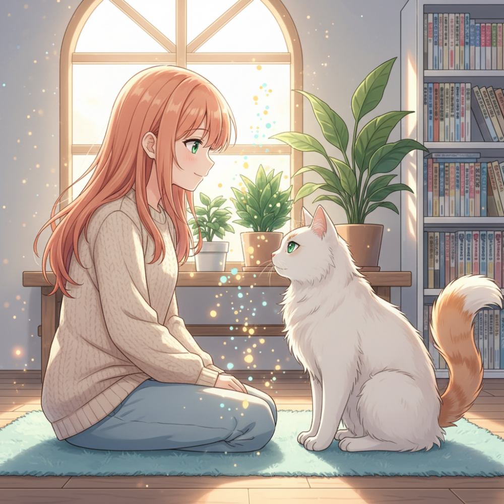 猫がガン見してくるスピリチュアルな理由5選