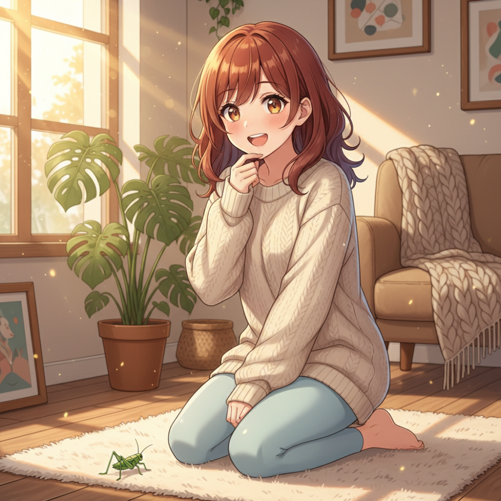 コオロギが家の中に入るのは幸運のサイン！基本的なスピリチュアルな意味