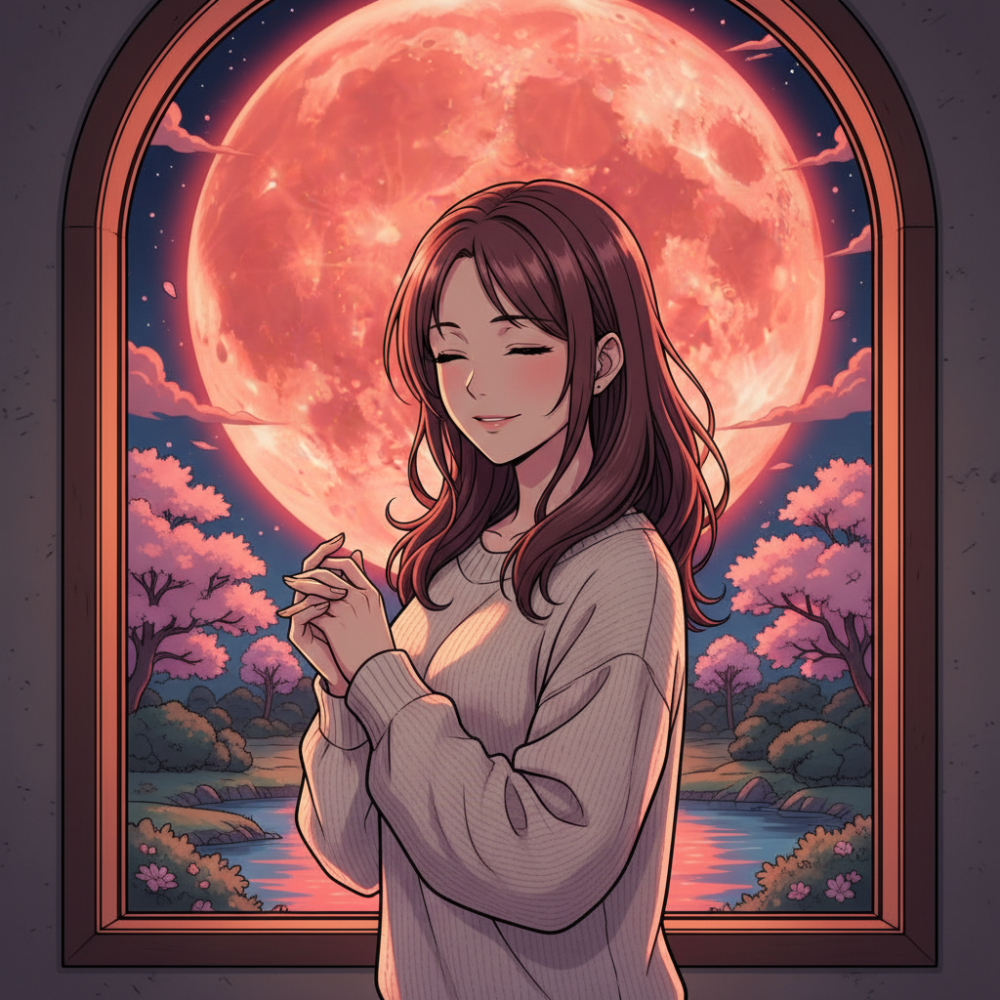 赤い月が持つスピリチュアルな意味とは？不吉なサインだけじゃない！