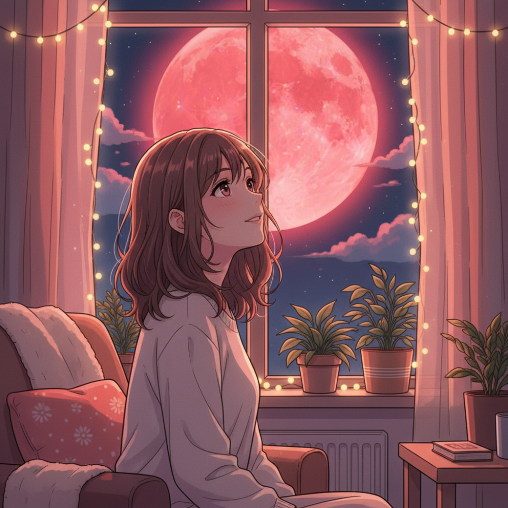 赤い月は幸運のサイン？人生の転機を告げるポジティブな意味