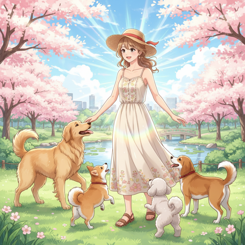 あなたのオーラは何色？犬が惹きつけられるエネルギーの秘密