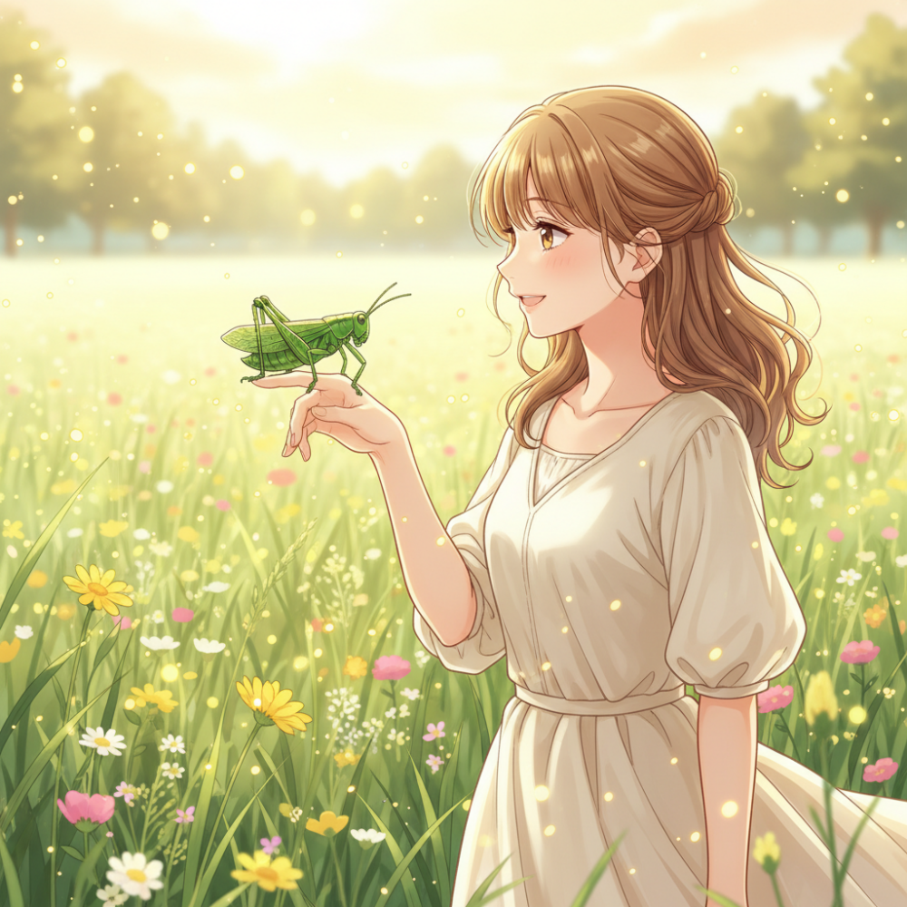 トノサマバッタは幸運の使者?スピリチュアルな意味を解説