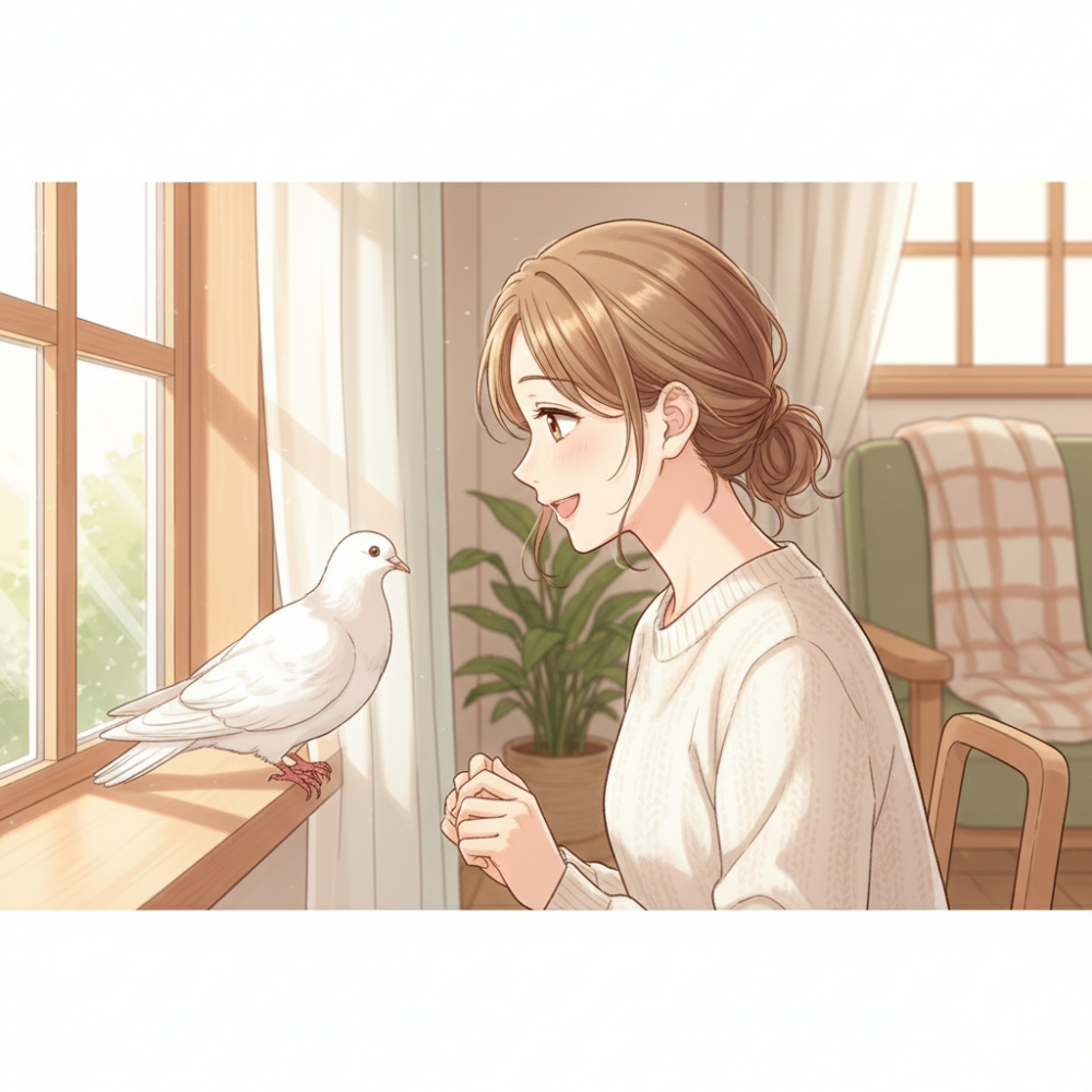 鳩が家に来るのは幸運のサイン？スピリチュアルな意味を紐解く