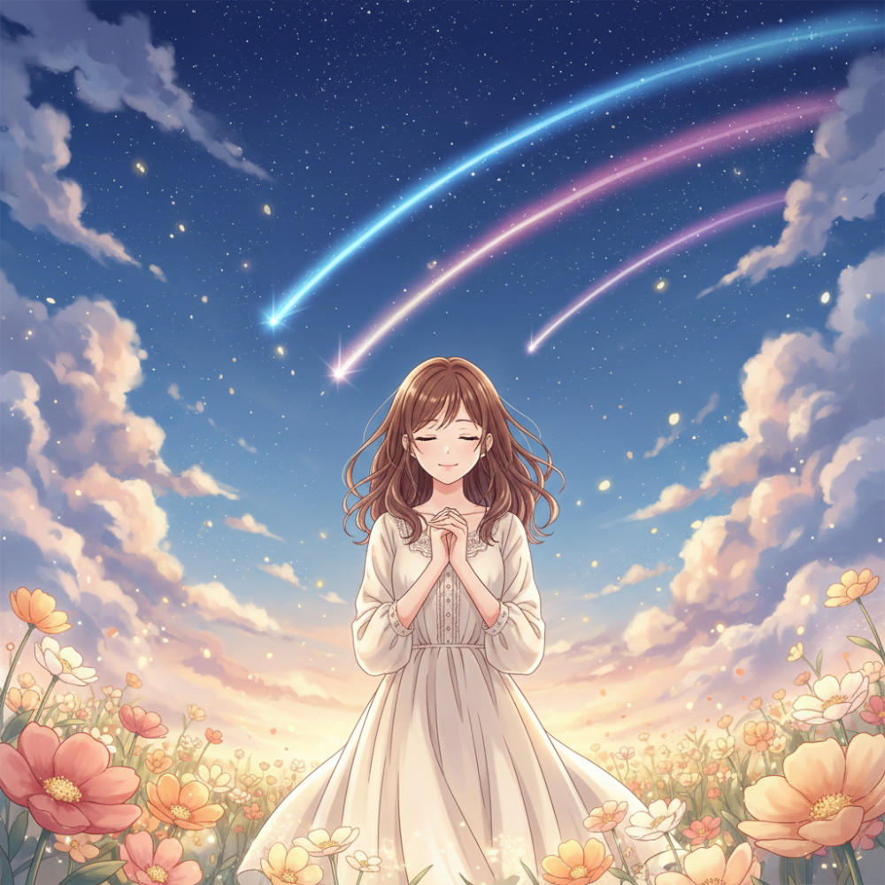 【効果3倍】流れ星に願い事をするスピリチュアルな3ステップ