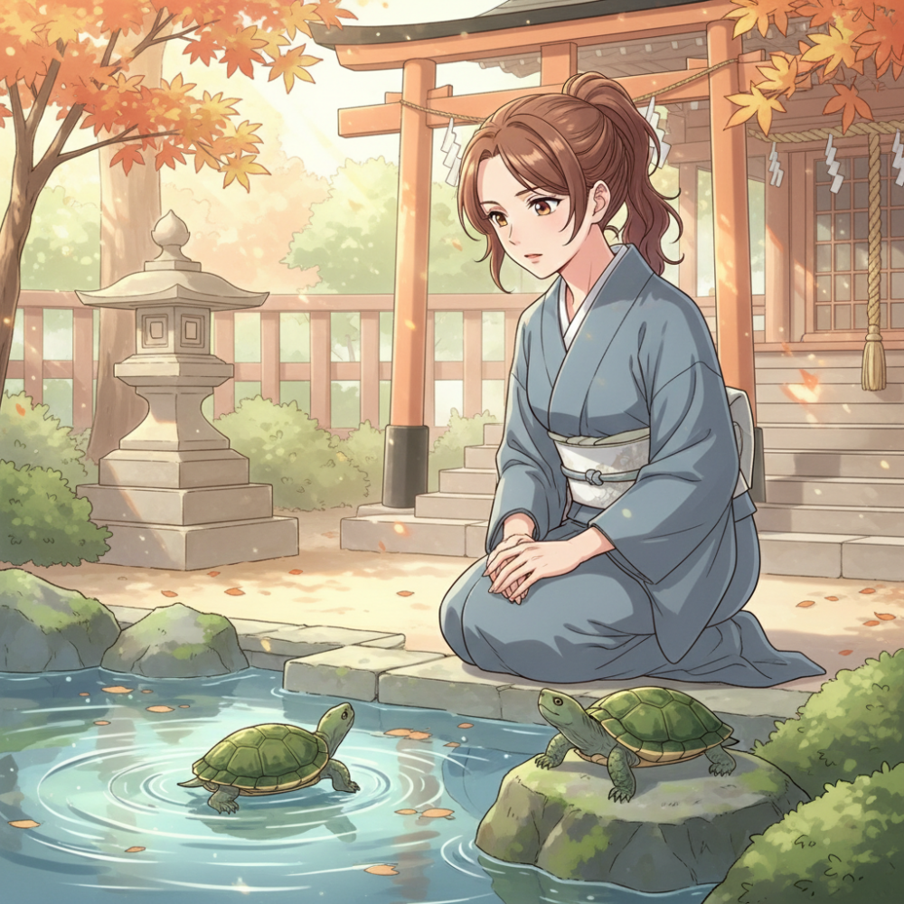 亀の状況で意味が変わる？より詳細なスピリチュアルメッセージ