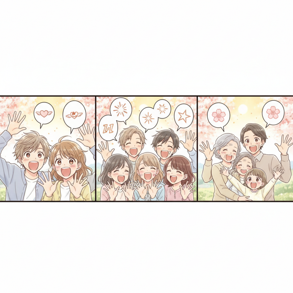 相手は誰?関係性で変わる「同時に同じことを言う」メッセージ