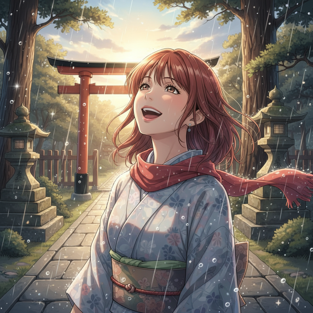 天気雨に遭遇した時に受け取れる、3つの嬉しいギフト