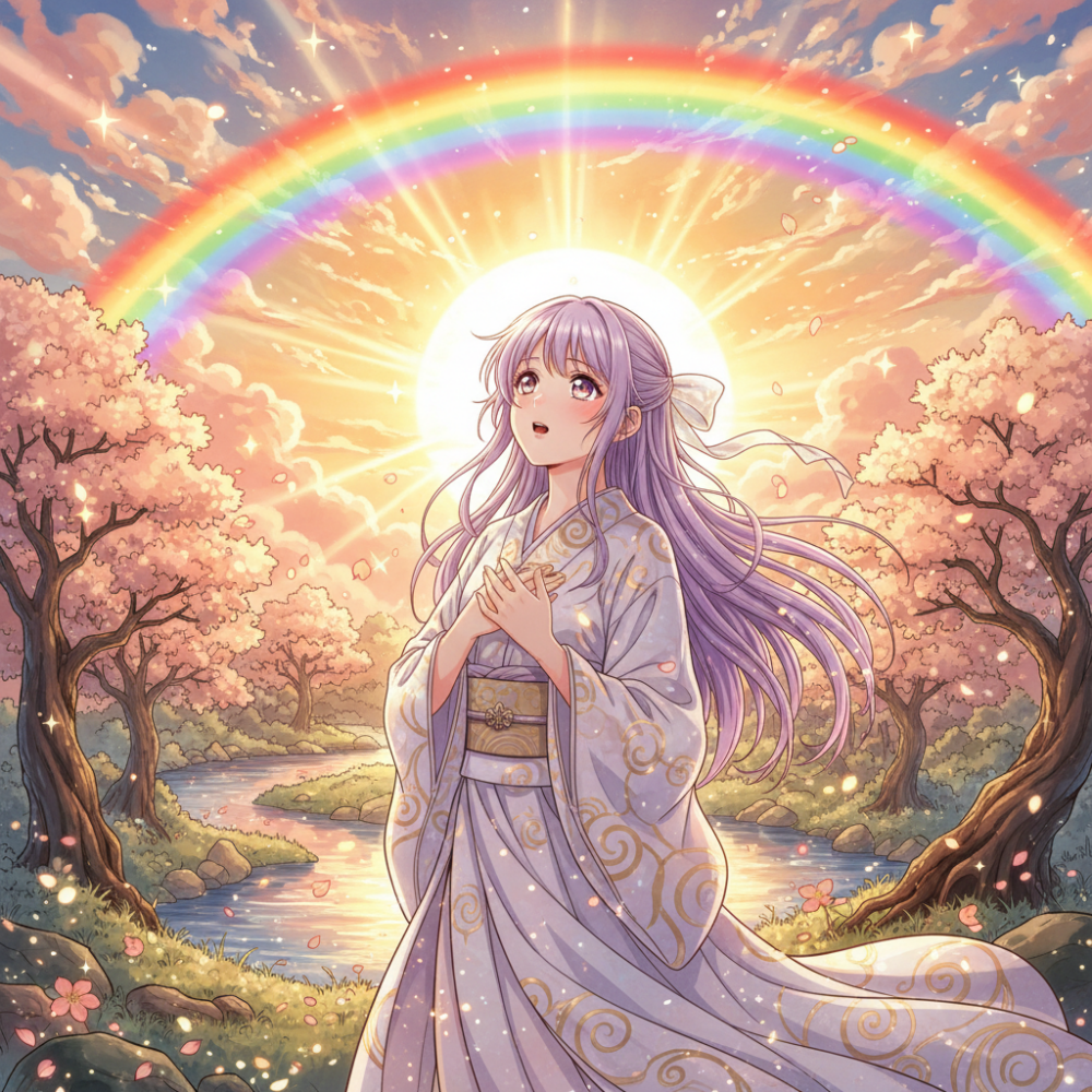 夕方の虹はなぜ特別なのか？スピリチュアルな視点で見る幸運の正体