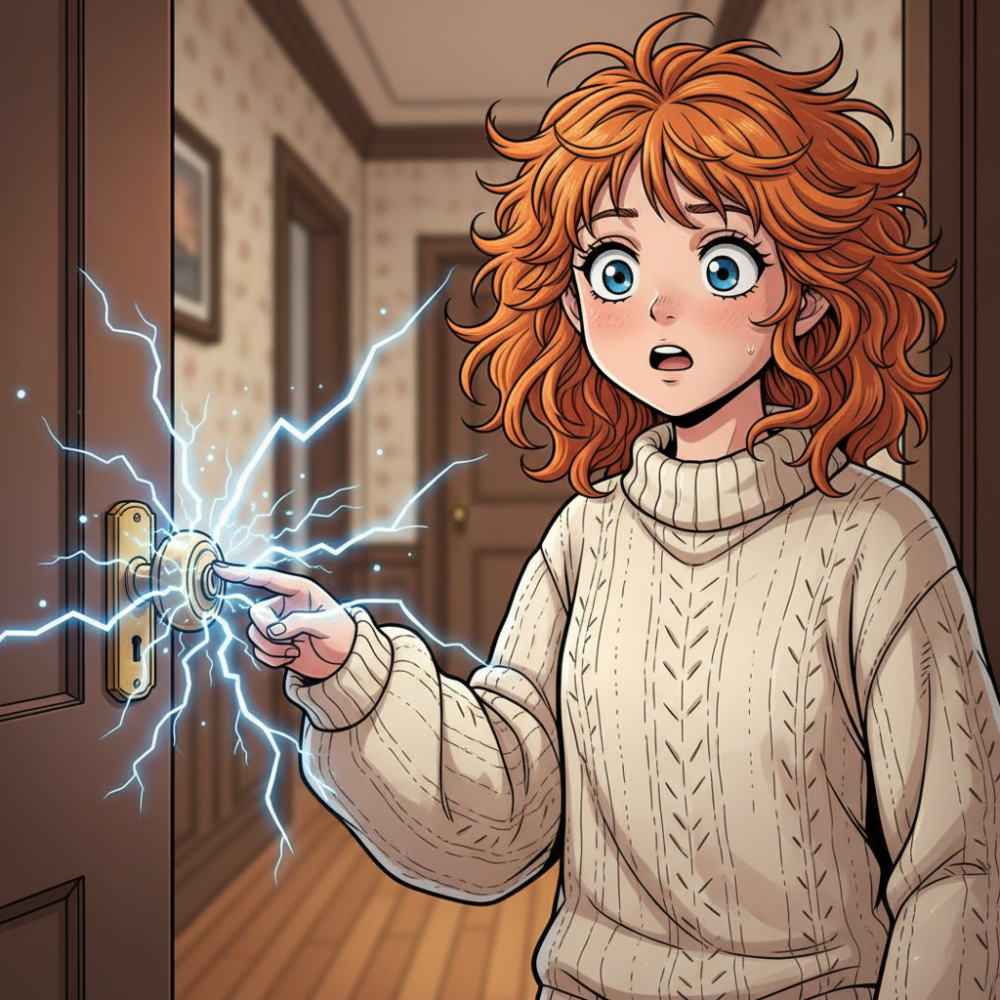 なぜ自分だけ？静電気が発生する科学的・身体的な原因