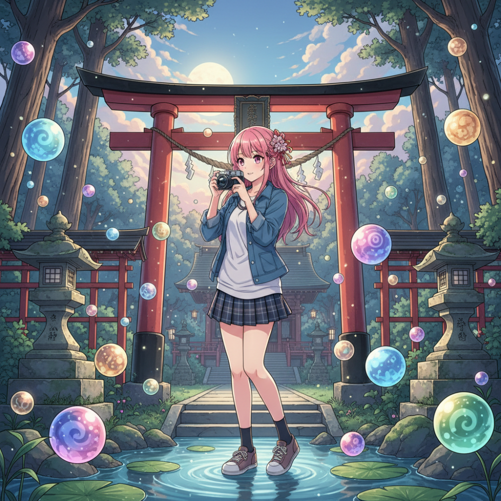 神社や特定の場所でオーブが写る理由と場所別の意味