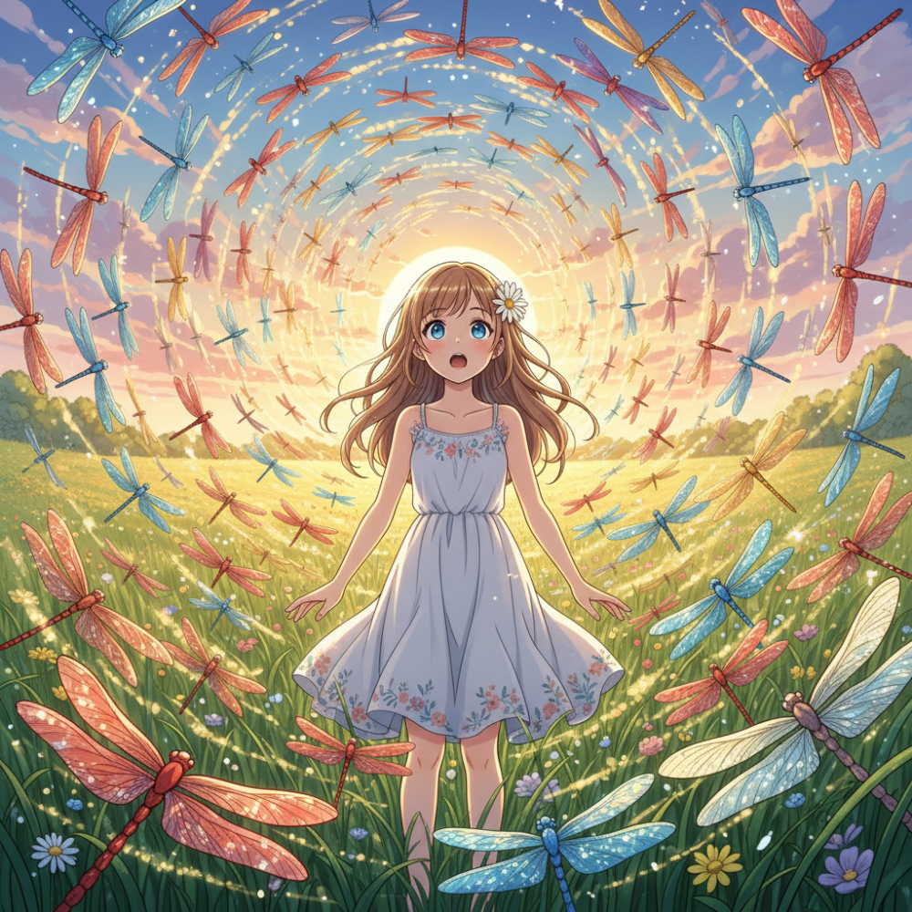 【色・種類別】大量発生したトンボが持つ固有のメッセージ