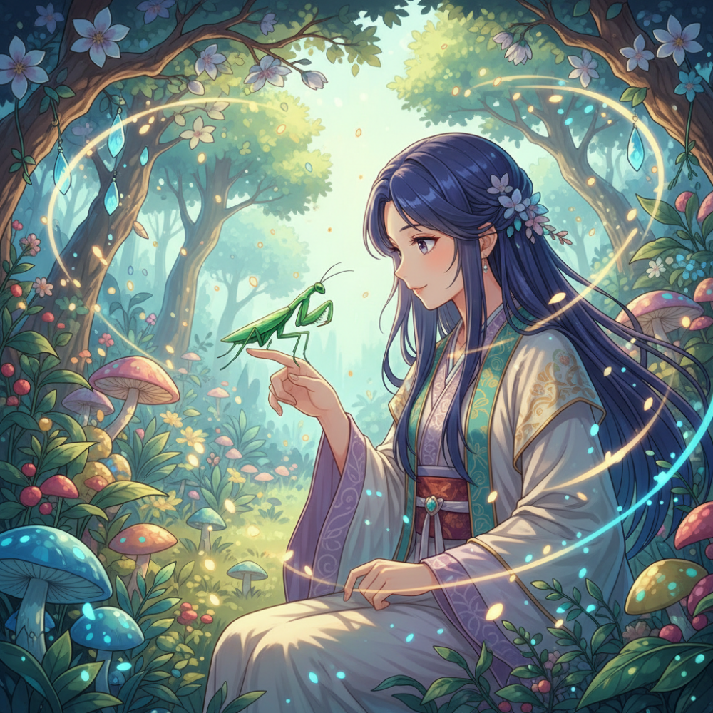 緑のカマキリを見るスピリチュアルな5つの意味