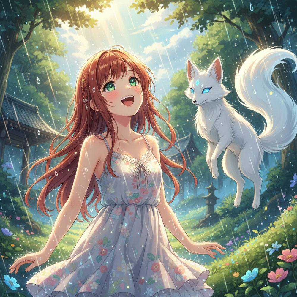 お天気雨に遭遇するスピリチュアルな祝福とは？「狐の嫁入り」が教える幸運の正体