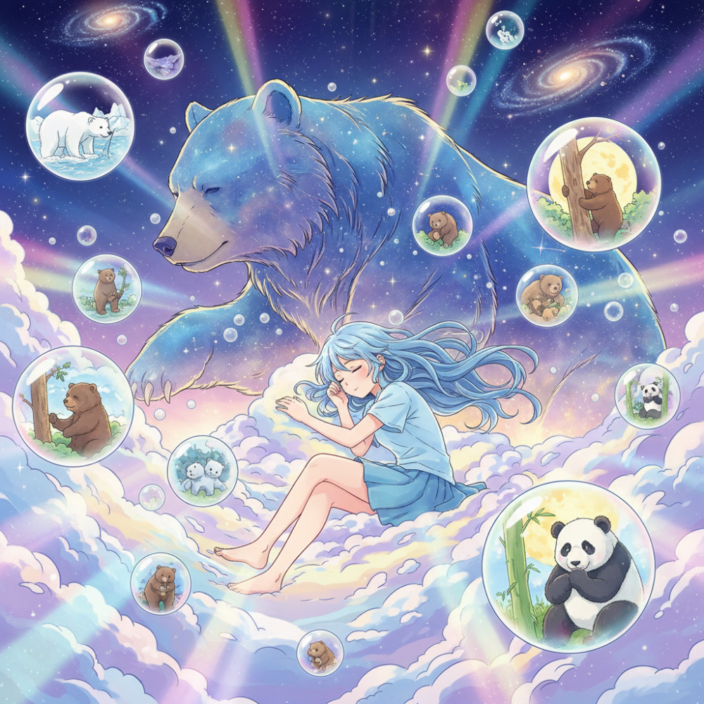 【状況別】熊の夢が暗示する今後の運勢と心理状態